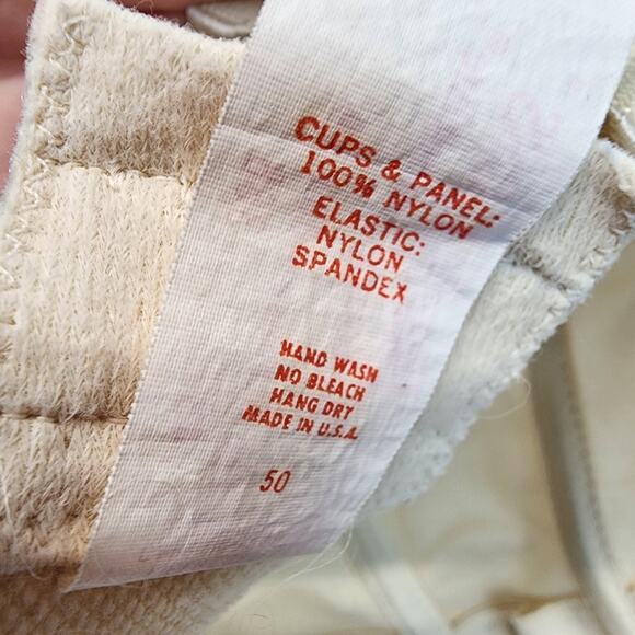 Vintage Backless by Young Smoothie Nude Bustier Corset Size 36B Coquette Strouse - Picture 10 of 10